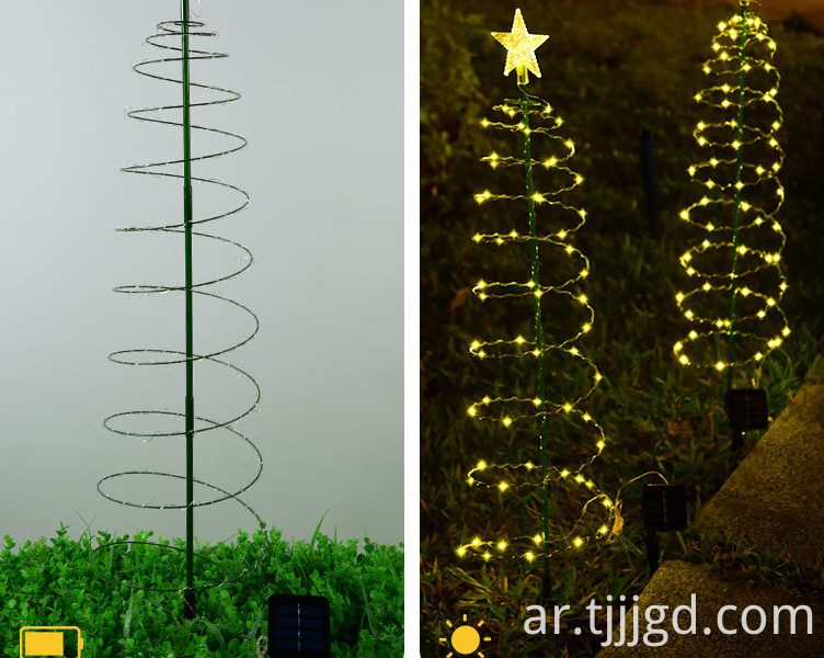LED Solar Christmas Tree Light